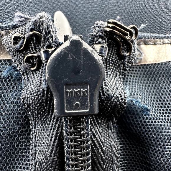 Azazie Floral Fit & Flare Dress Lace Illusion Chiffon Sweetheart Navy Medium - Picture 4 of 7